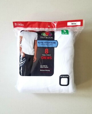 fruit of the loom active cotton blend