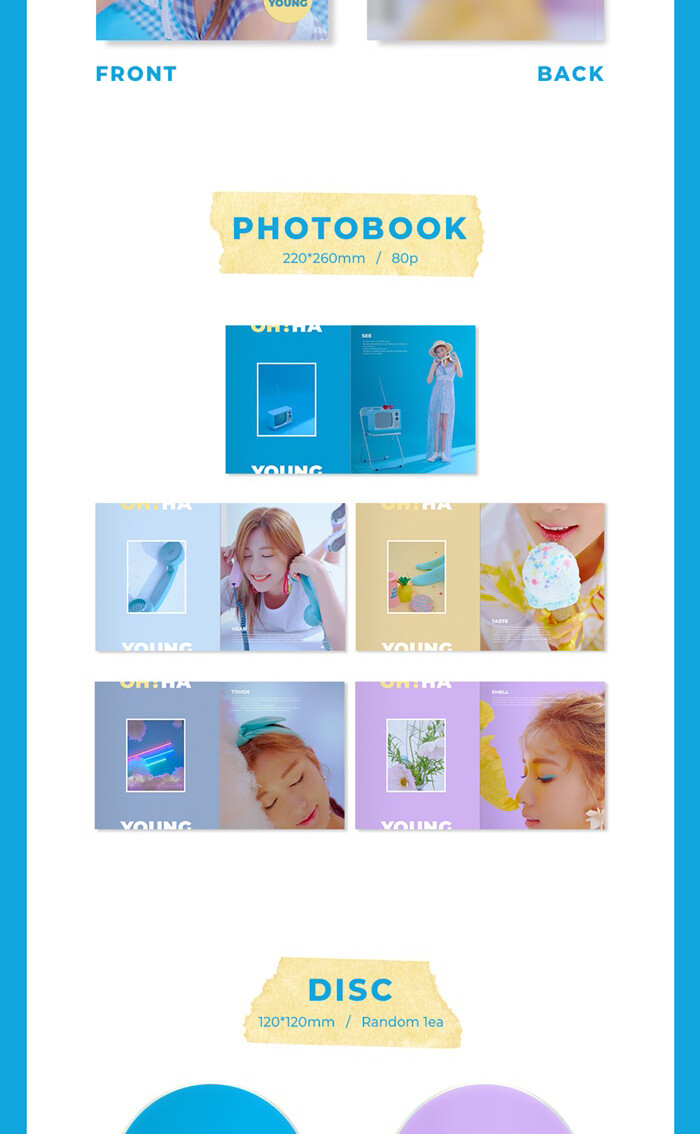 APINK OH HAYOUNG [OH!] 1st Mini Album CD+Photo Book+Card K