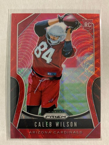 2019 Panini Prizm Prizms Red Wave #367 Caleb Wilson RC /149 SL@MJ4
