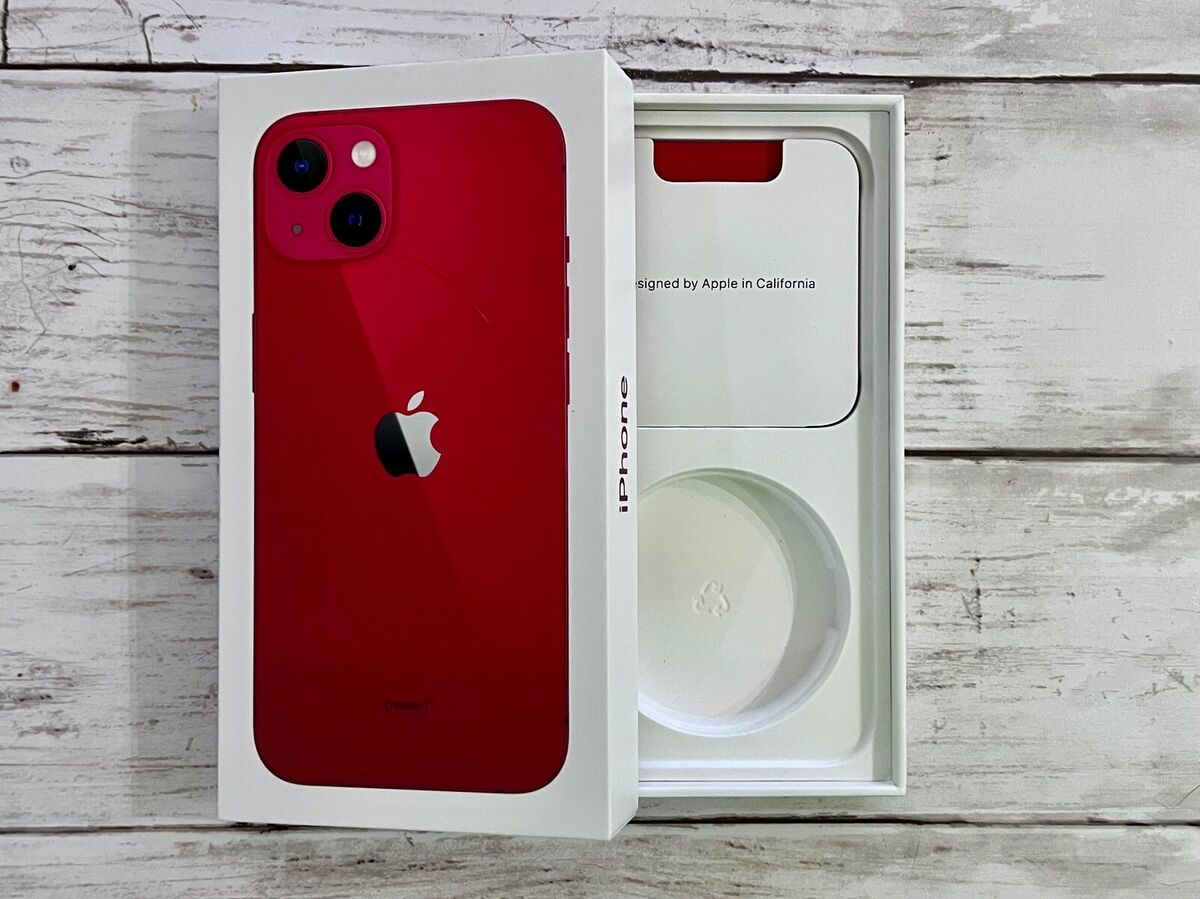 Apple iPhone 13 (PRODUCT) RED - 128GB EMPTY BOX Brand New | eBay Apple iPhone 13 (PRODUCT) RED - 128GB EMPTY BOX Brand New | eBay