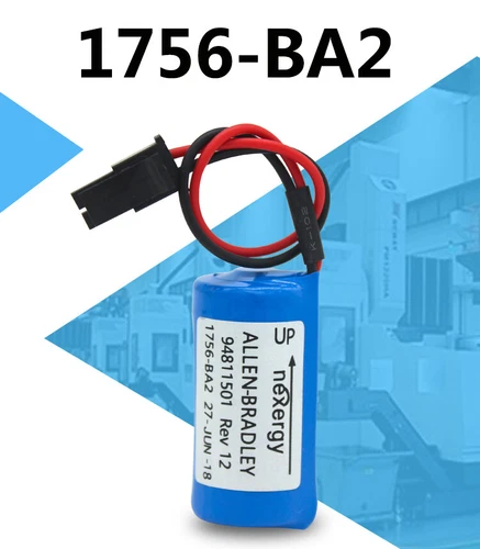 2XFor ALLEN-BRADLEY 1756-BA2 PLC Controller Battery BR2/3A-AB 94811501 Battery - Picture 2 of 7