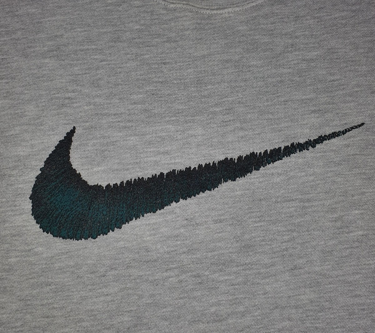 Vintage NIKE 1990s Big Swoosh sweatshirt 90s Pullover size