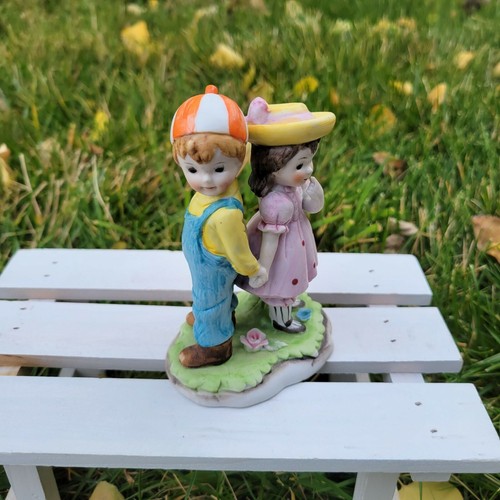 Lovely couple figurine charm couple - Picture 4 of 5