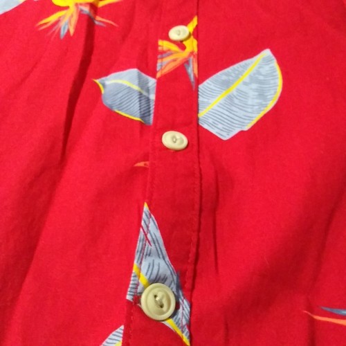 No Boundaries Red Hawaiian Style Button up Shirts Men's Size 3XL NWT - Picture 7 of 12