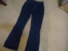 Lee Riders Classic Fit Straight Denim Jeans Women's Size 16 R 26x31 Dark Wash