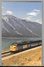 Super Continental Canadian National Railways Train CNR Postcard -Unposted