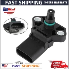 MAP Manifold Absolute Pressure Sensor 038906051D For Audi Volkswagen Beetle CC