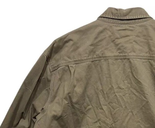 Carhartt Mens Shirt 3XL Olive Original Fit Midweight Chambray Long Sleeve Nice - Picture 9 of 13