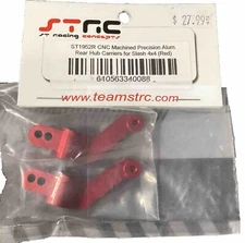 ST1952R CNC Machined Precision Alum.Rear Hub Carriers for Slash 4x4 (Red)