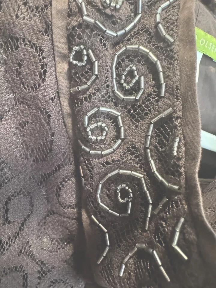 Traje Sigrid Olsen Falda Marrón 16 Foto 3 de 4