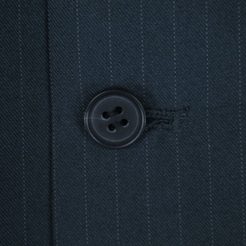 Mens Waistcoat Large Size US 42 CANDA Grey Striped Formal Dress Vest - Picture 8 of 11
