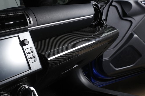 Revestimiento interior del salpicadero para Toyota GR86 Subaru BRZ 2022-2024 brillante - Imagen 6 de 6