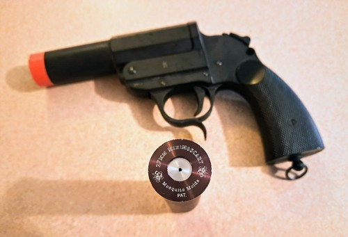 CRAFT APPLE WORKS Walther KAMPF AIRSOFT Flare Launcher REPLICA *RARE* - Picture 5 of 6