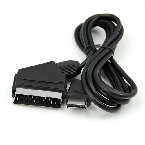 1,8 m 6 Fuß RGB SCART Konsole AV TV Kabel für Playstation PS3 PS2 PS1 One PAL - Bild 3 von 4