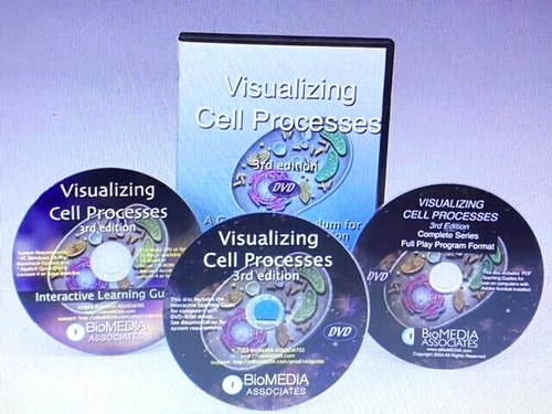 BioMEDIA's complete Curriculum Visualizing Cell Processes 3rd Edition Dvd Set - 第 1/5 張圖片