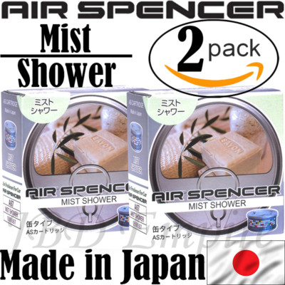 AIR SPENCER AS CARTRIDGE FRESHENER EIKOSHA CSX3 Made in Japan 2x A67 Mist Shower