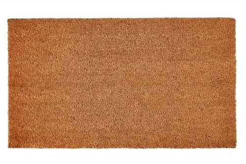 Coir Doormat With PVC Backing Indoor Outdoot Non Slip Mat 70x40cm - Picture 2 of 3