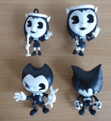 Bendy And The Ink Machines Figuren 2,5'' Konvolut Phat Mojo