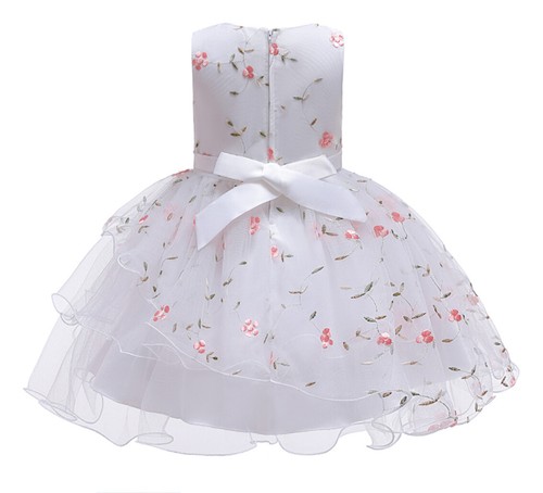 Vestito Damigella Cerimonia Bambina Girl Party Bridesmaid Dress CDR113 - VM - Picture 3 of 27