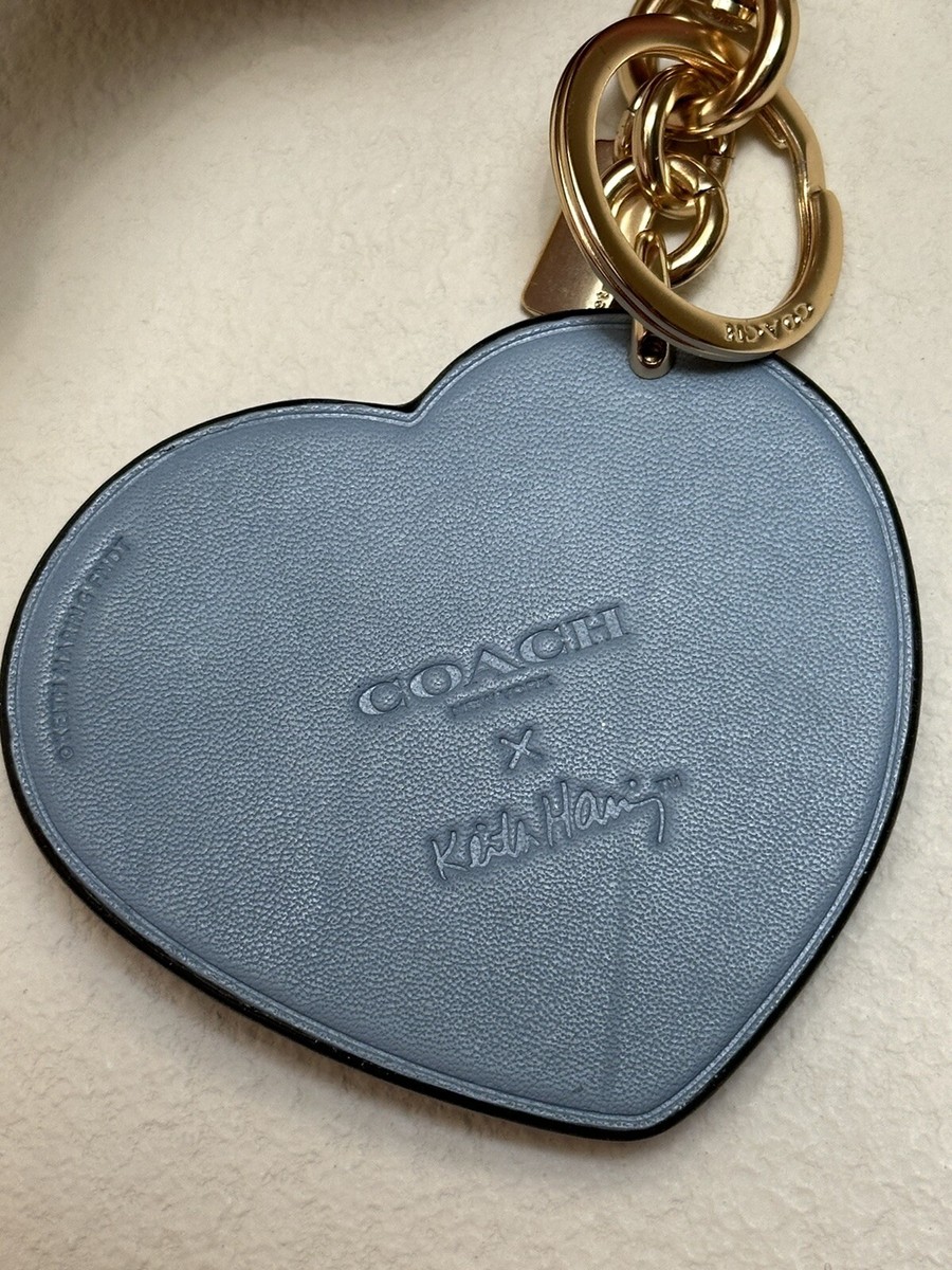 coach × keith haring グリッター ウォレットショルダー COACH X KEITH HARING RADIO SMALL ZIP AROUND WALLET GLITTER