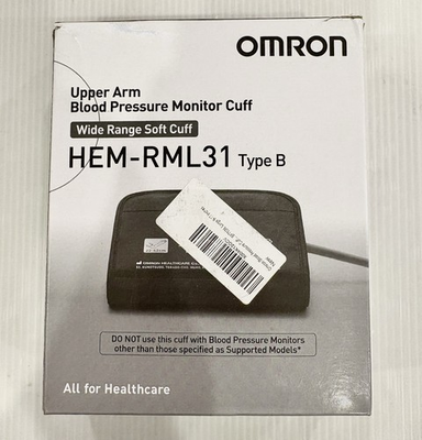 #ad Omron HEM RML31 B Wide Range Soft Cuff 9 17” Blood Pressure Upper Arm Cuff $19.95