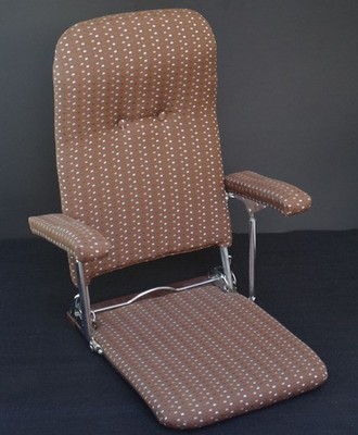 ZAISU Japanese Style Floor Chair Japan Made 44cm (17in) 3-step