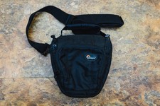 Lowepro Toploader Zoom 45 AW Camera Bag with Strap and Rain Cover