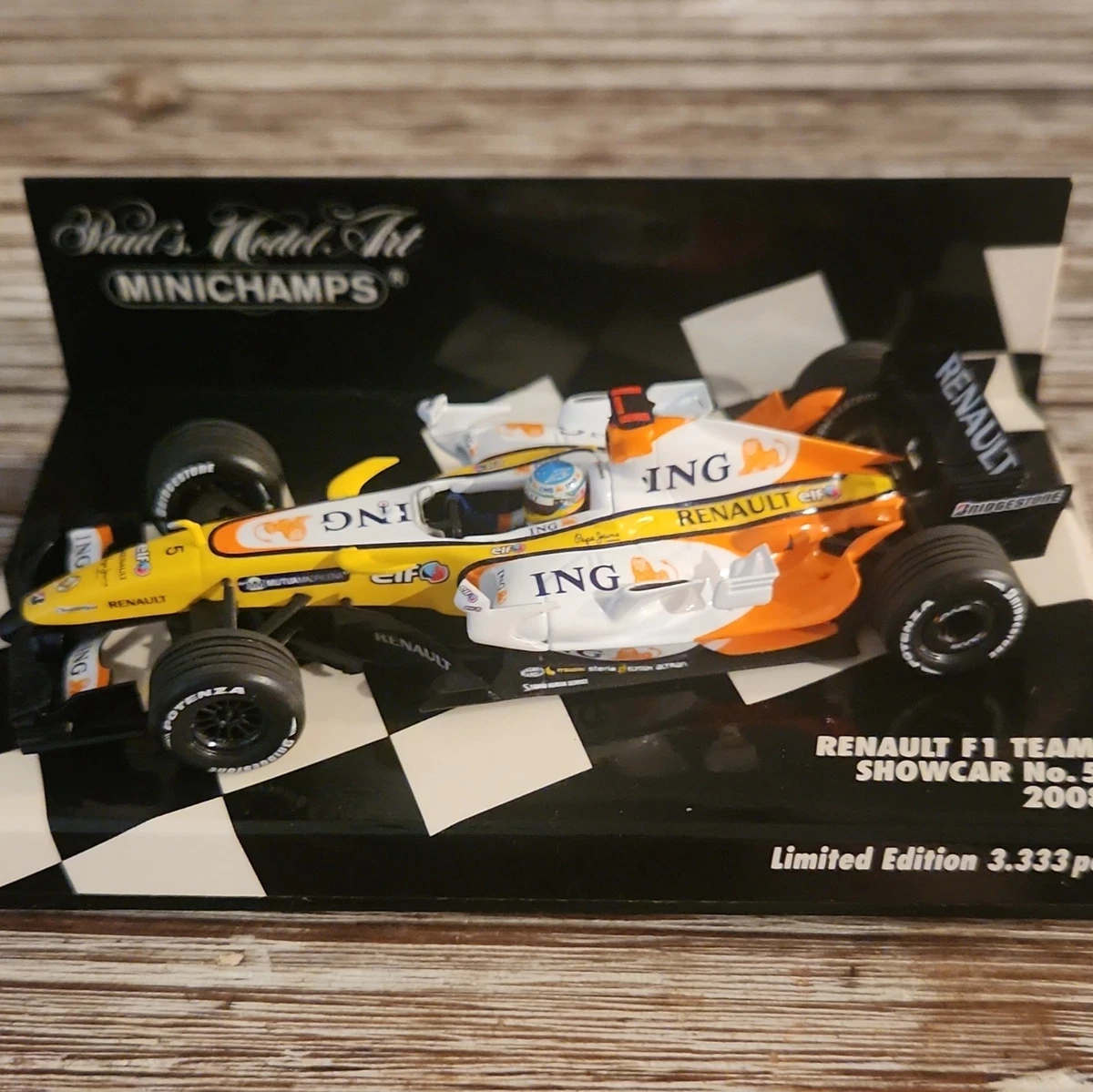 MINICHAMPS Renault Fernando Alonso Diecast Formula 1 Cars for sale
