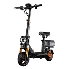 Ruitoo 1600W Electric Scooter Adult with Seat Foldable E-Scooter 34 MPH 50 Miles