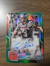 Coy Eakin Green Refractor Auto /99 | 2025 Bowman U Chrome Texas Tech 1st