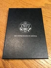 Empty GSA 1885-CC Morgan Dollar BLACK BOX, COA Card, Intact Hinge #BD
