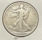 1944-S Walking Liberty Half Dollar 50c 90% Silver San Francisco Mint Circulated