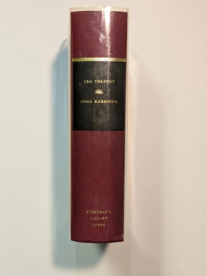 Leo Tolstoy Anna Karenina HB DJ Everyman's Library MINT In Mylar Jacket Foto 4 de 4