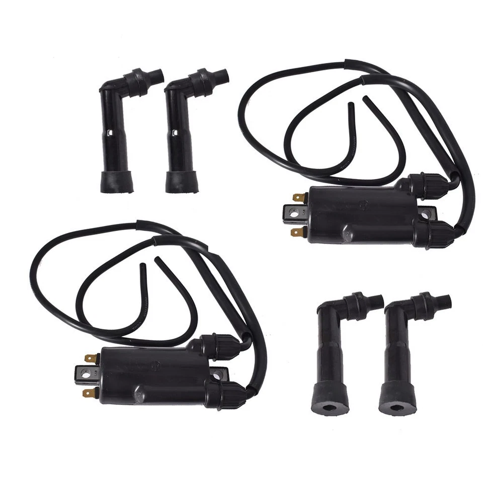 Ignition Coils Caps and Wire Fit For Honda CB650 CB650C CB650SC GL1100 GL1200 Foto 2 de 4