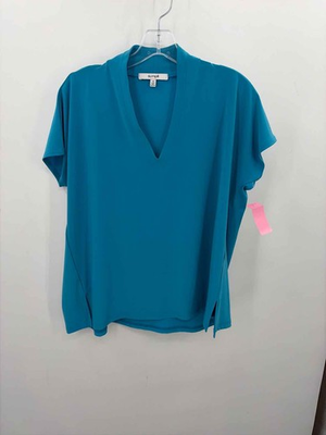 #ad #ad Pre Owned Sympli Blue Size 10 Blouse $39.99