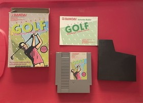 Bandai Golf: Challenge Pebble Beach (NES) NTSC-U/C w/ Box & Manual