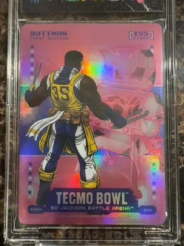2026 Bo Jackson Battle Arena Buttman (Marion Butts) Gum Bubble Gum #BG44