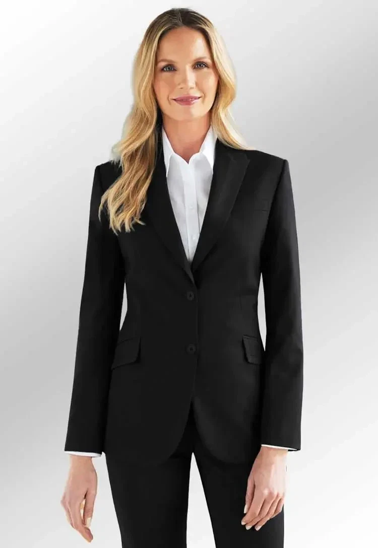 Brook Taverner Novara Tailored Fit blazer Jacket wool blend smart work RRP £132