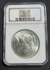 1922-P Silver Liberty Peace Silver Dollar, MS64 NGC