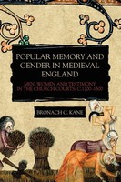 Popular Memory And Gender In Medieval England Bronach C Kane Taschenbuch 2021