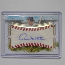 Panini 2025 Boys of Summer Paul Molitor Autographed Milwaukee Brewers Third Base