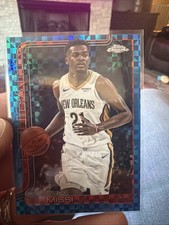 2025-26 Topps Chrome Yves Missi Blue X-Fractor #102 IN-HAND SSP