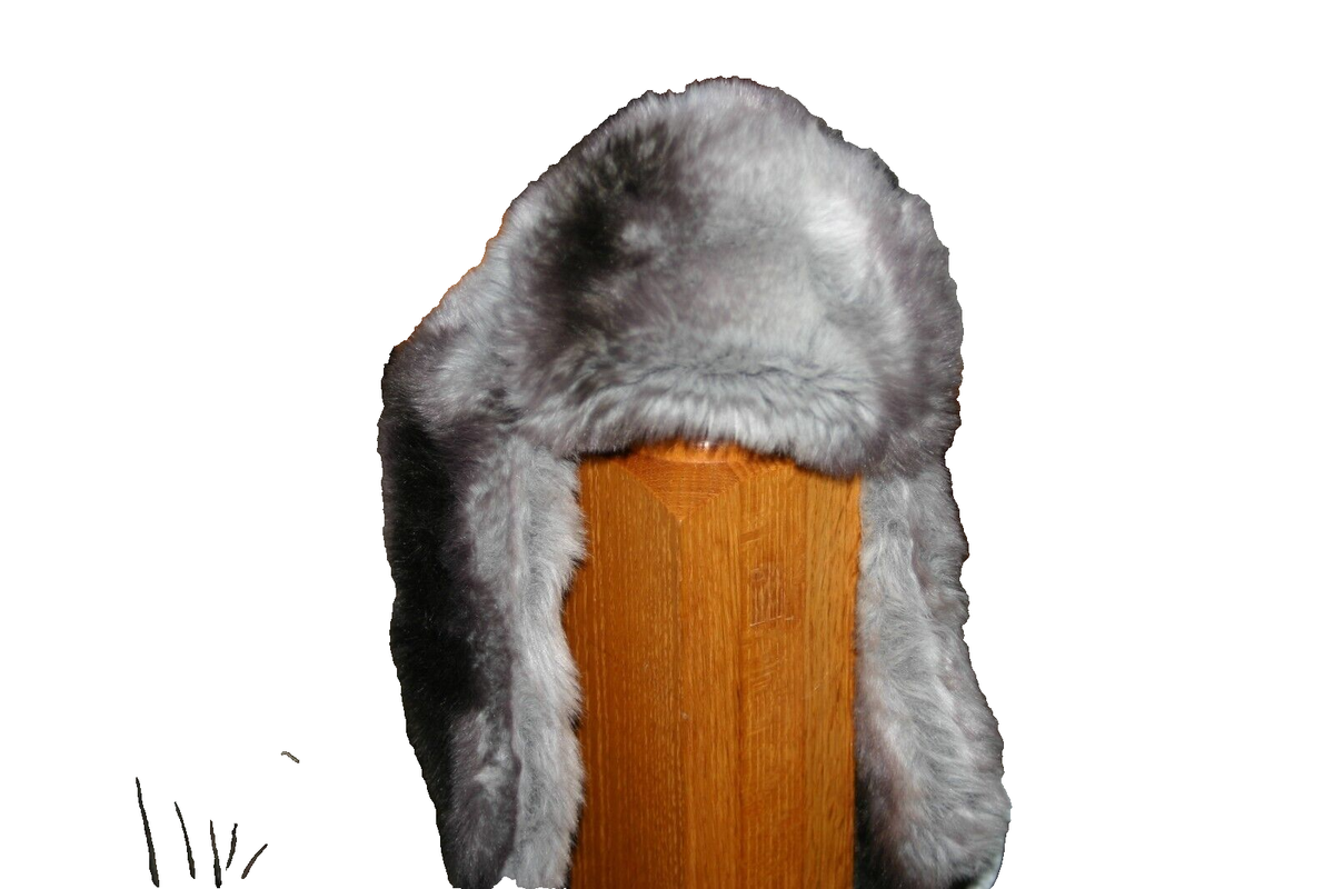Jaclyn Smith Womens Grey Faux Fur Trapper Hat Pom Pom Vintage NWT Ushanka‎ JACLYN SMITH GRAY FAUX FUR TRAPPER HAT W / POMPOMS | eBay main image 2
