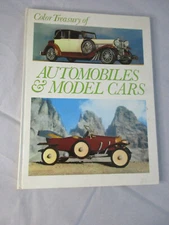 Color Treasury of Automobiles & Model Cars Cresent Books