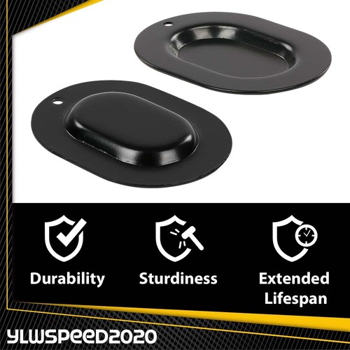 4PCS Metal Trunk Floor Pan Drain Plug Plate Fit For Firebird Camaro GTO Chevelle - Picture 9 of 12