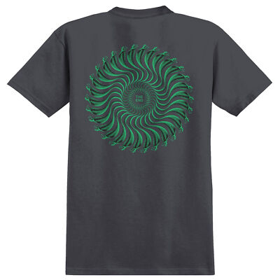 Spitfire Wheels Shirt Snake Classic Charcoal/Green
