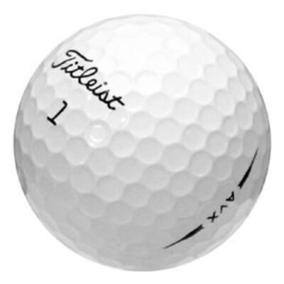 Titleist AVX Near Mint AAAA 50 Used Golf Balls 4A 