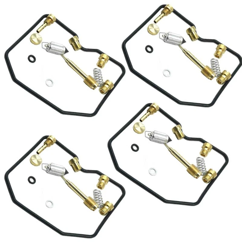 4X FOR KAWASAKI ZR750 Zephyr 1991-1993 ZR 750 Carburetor Repair Kit Rebuild Set - Изображение 2 из 3