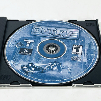 Outlive Robotics vs Genetics vtg 2000 PC CD-ROM Video Game