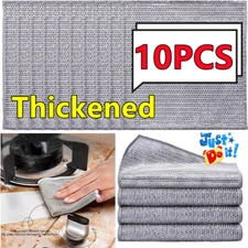 10x Multipurpose Wire Dishwashing Rag for Wet and Dry Scrubs & Clean Dishes